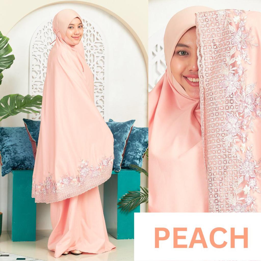 Telekung Eksklusif - Peach